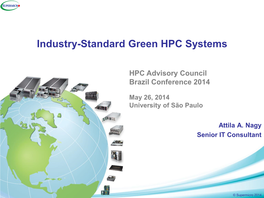 Supermicro “Industry-Standard Green HPC Systems”