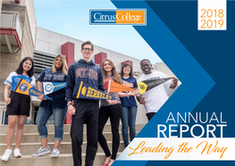 Citrus College 2018-2019 Annual Report