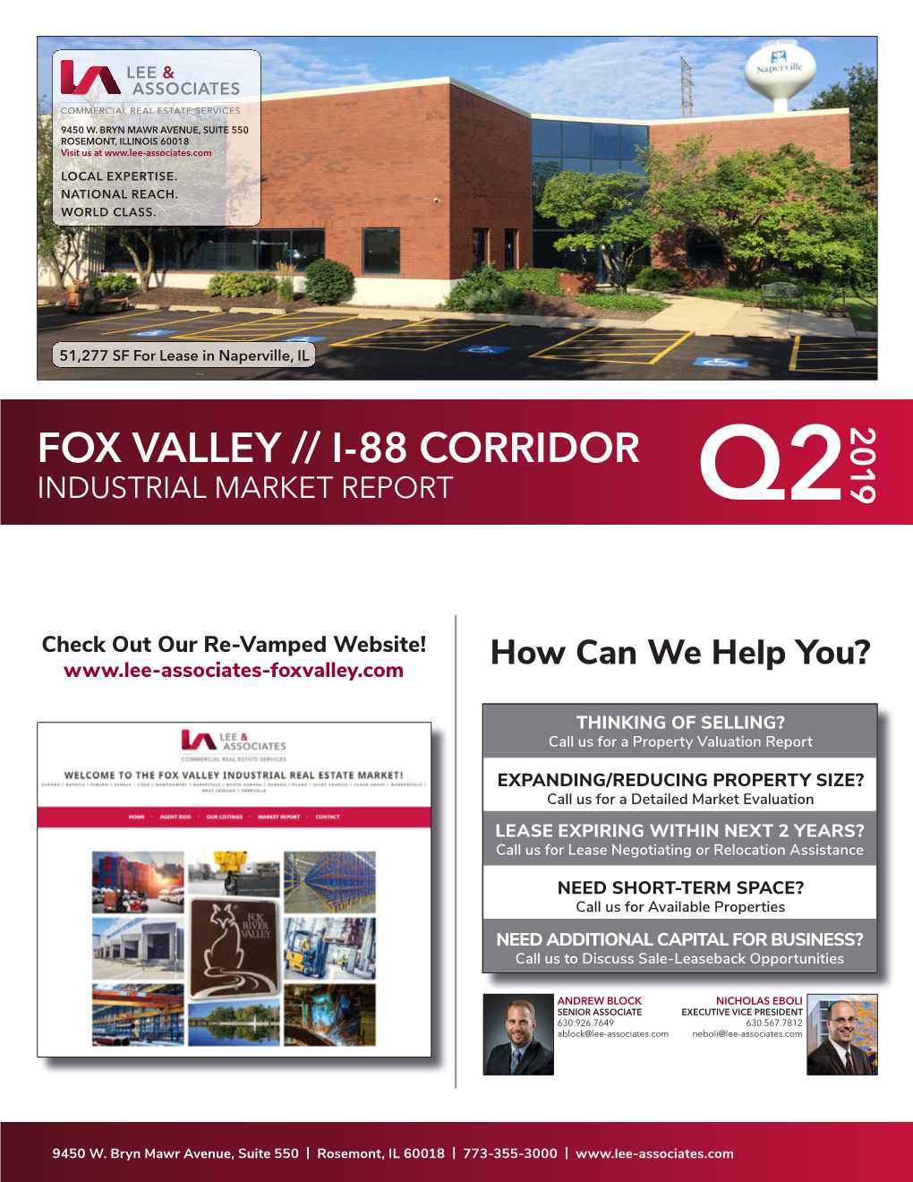 Fox Valley // I-88 Corridor Industrial Market Report Q2