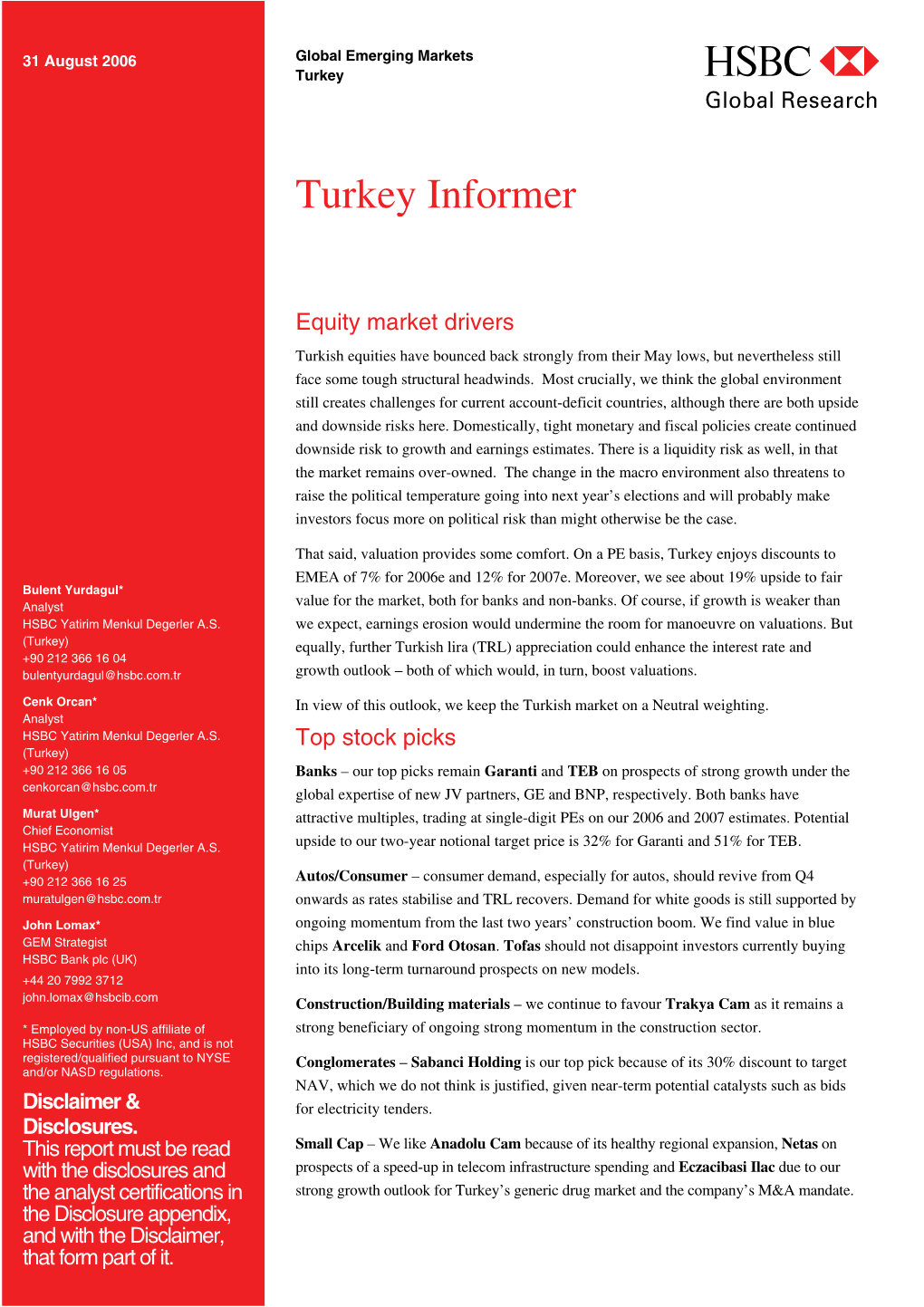 Turkey Informer