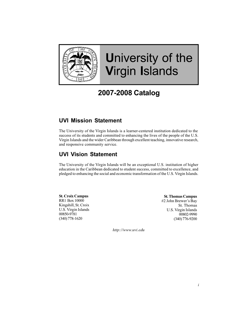 2007-2008 Catalog