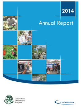 Annual Report 2014 FOREWORD