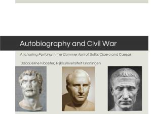 Autobiography and Civil War