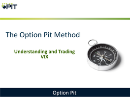 Using VIX to Help Trade Options