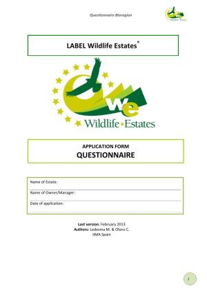 LABEL Wildlife Estates®