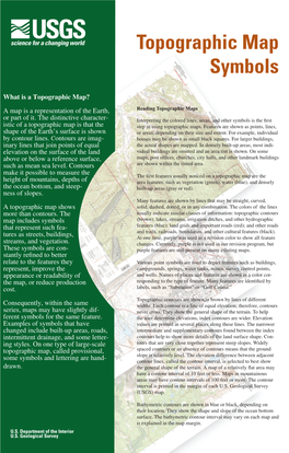 Topographic Map Symbols