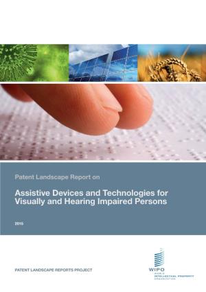 Assistive Devices and Technologies for Visually and Hearing Impaired Persons