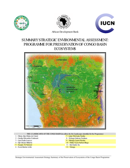 DRC) to Finance Projects That Support the Sustainable Management of Ecosystems of the Congo Basin