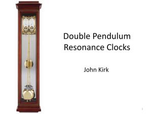 Some Multi-Pendulum Clocks