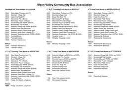 Meon Valley Community Bus Association