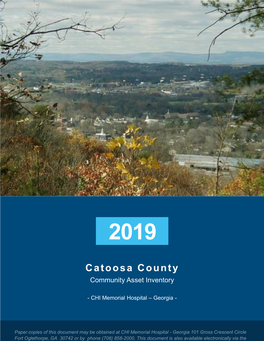 Catoosa County Community Asset Inventory