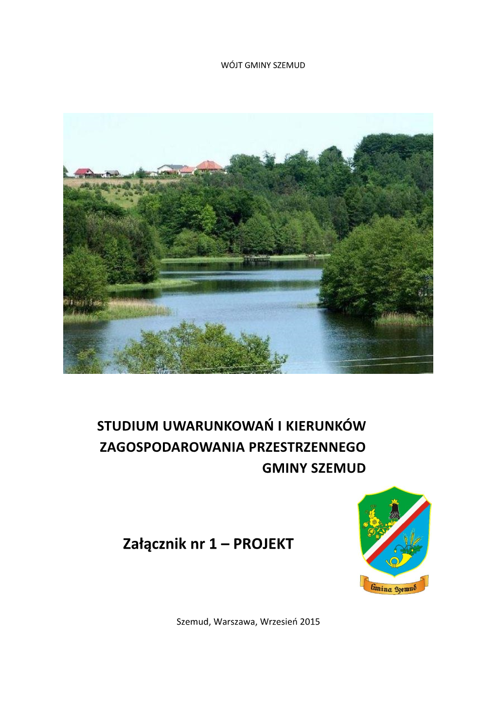 Załącznik Nr 1 – PROJEKT