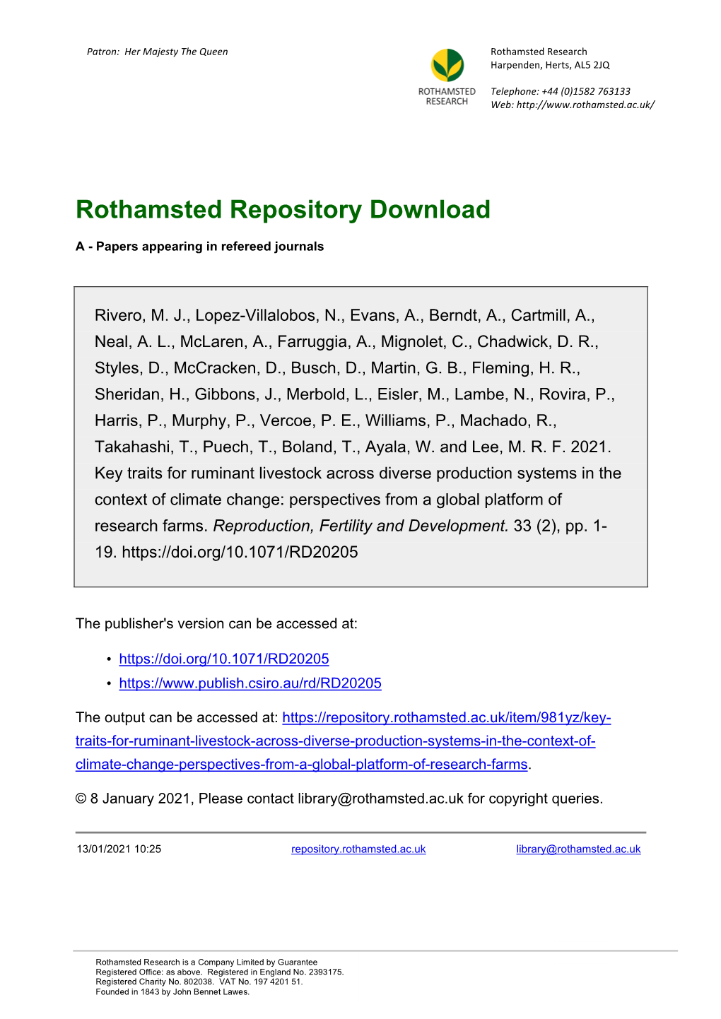 Rothamsted Repository Download