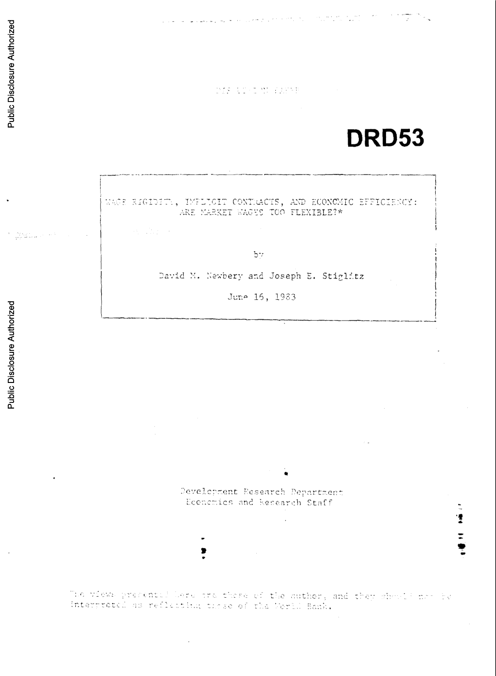 World Bank Document