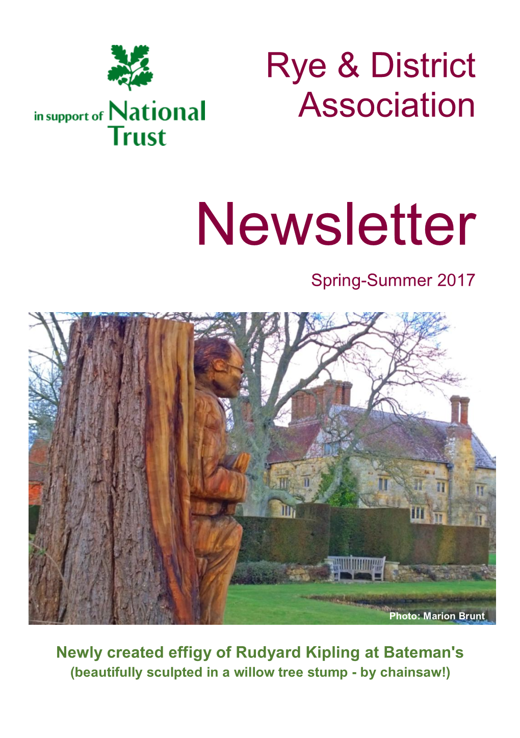 Newsletter Spring-Summer 2017