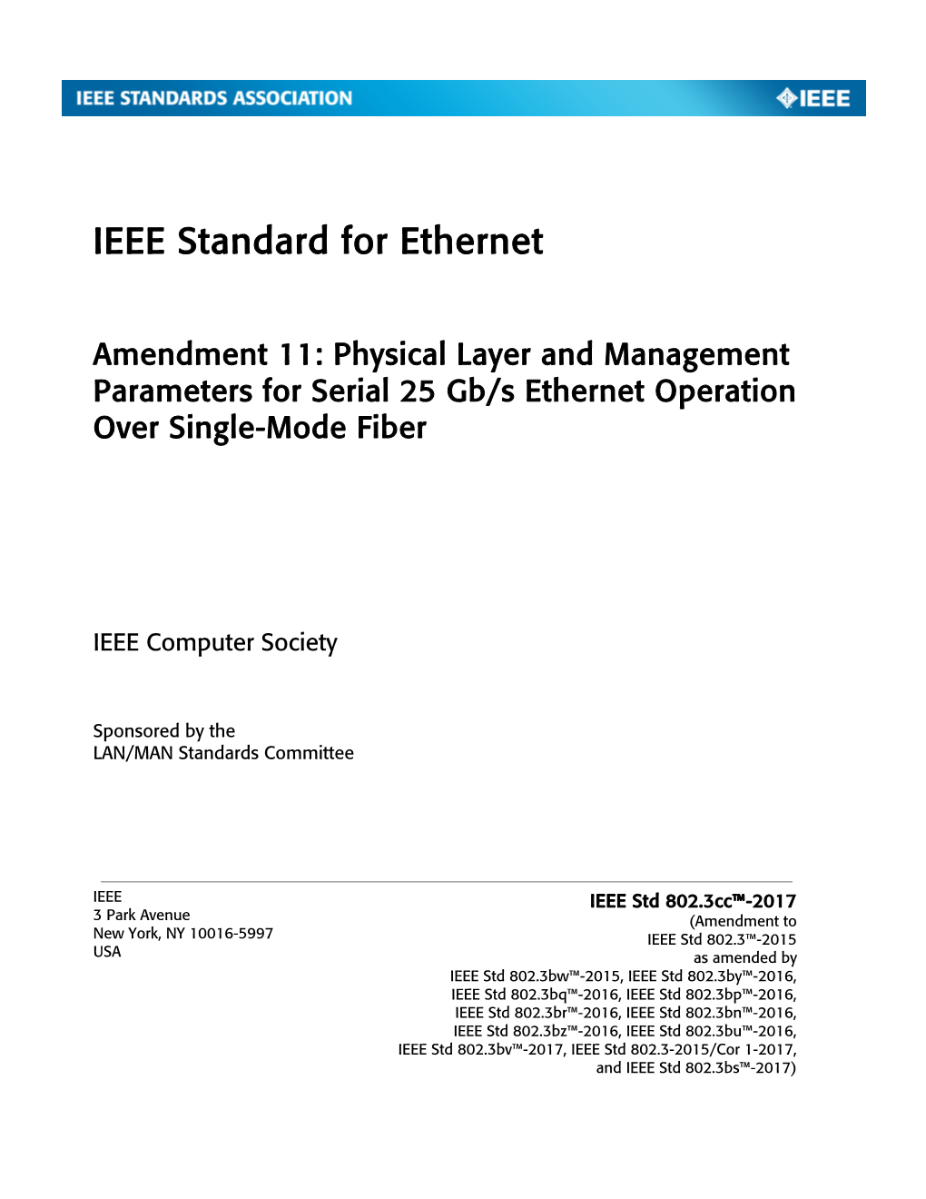 IEEE Standard for Ethernet