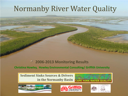 Normanby River Water Quality: 2006