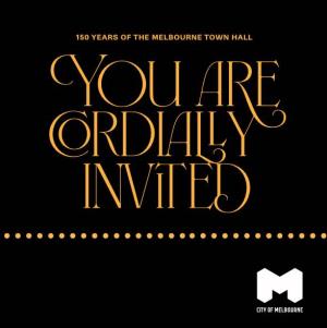 150 Years of the Melbourne Town Hall