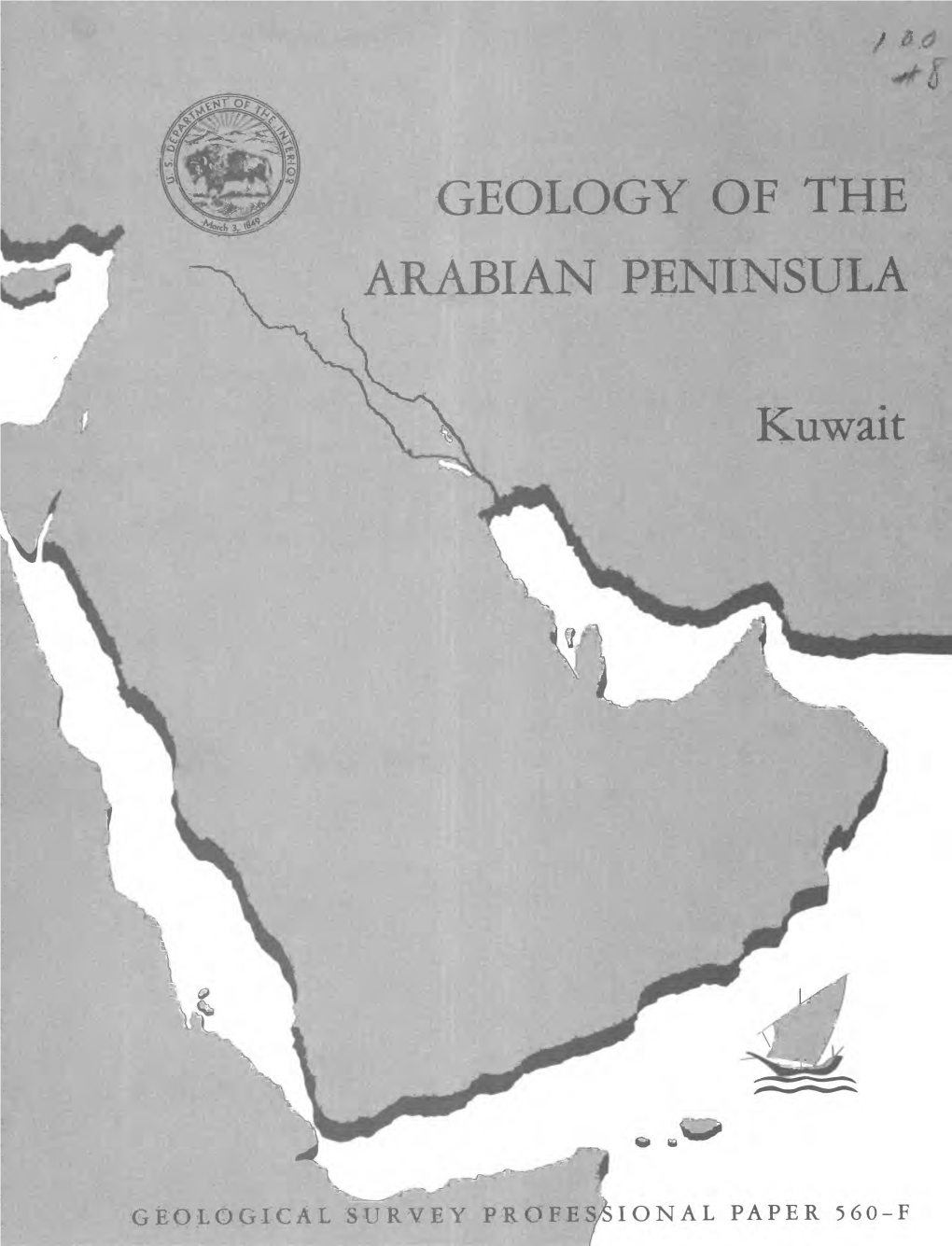 Geology of the Arabian Peninsula Kuwait by D