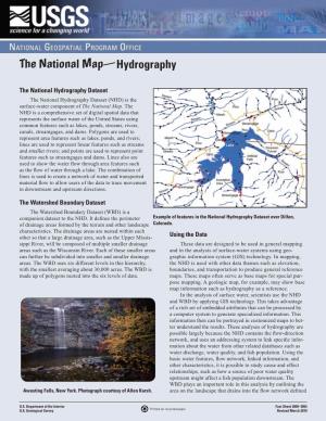 The National Map—Hydrography