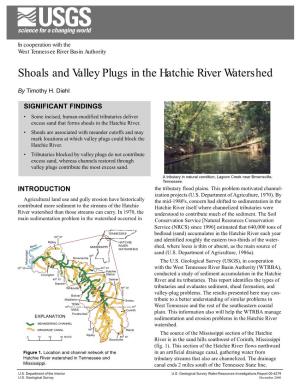 Shoals and Valley Plugs in the Hatchie River Watershed