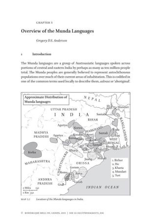 Overview of the Munda Languages