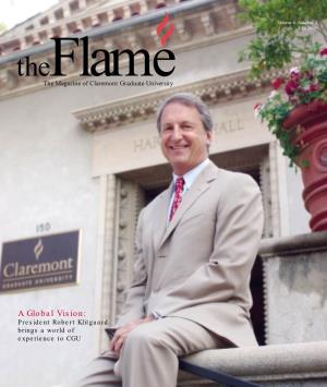 Fall 2005 the Theflame Magazine of Claremont Graduate University