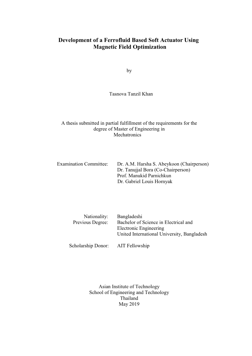 Development of a Ferrofluid Based Soft Actuator Using Magnetic Field Optimization