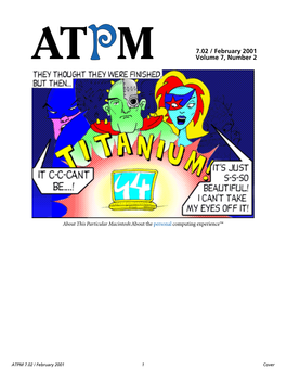 ATPM 7.02 / February 2001 1 Cover