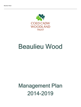 Beaulieu Wood