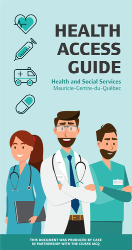 HEALTH ACCESS GUIDE | Health and Social Services Mauricie