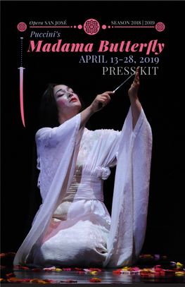 Madama Butterfly OPERA in THREE ACTS