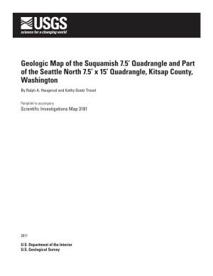 Geologic Map of the Suquamish 7.5' Quadrangle and Part of the Seattle