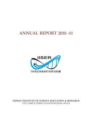 Annual Report 2010 -11