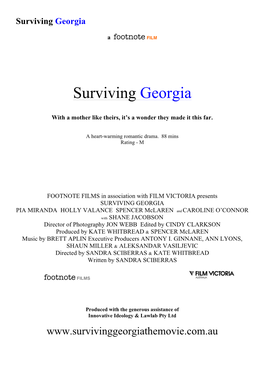 Surviving Georgia