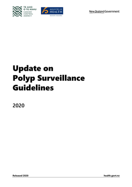 Update on Polyp Surveillance Guidelines 2020