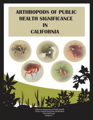 Arthropods of Public Health Significance in California