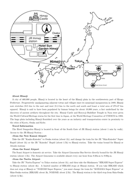 Map of Himeji.Pdf