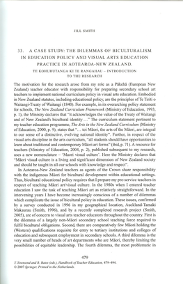 The Dilemmas of Biculturalism in Education Policy and Visual Arts Education Practice in Aotearoa-New Zealand