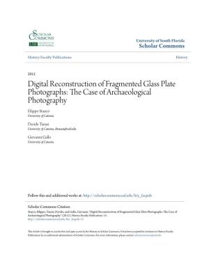 Digital Reconstruction of Fragmented Glass Plate Photographs: the Case