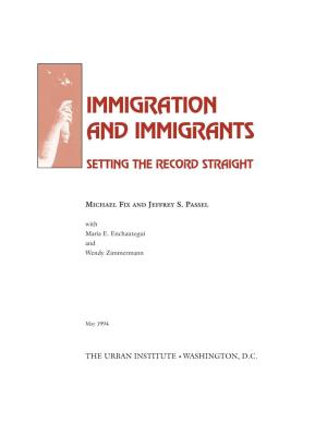 Immigration and Immigrants