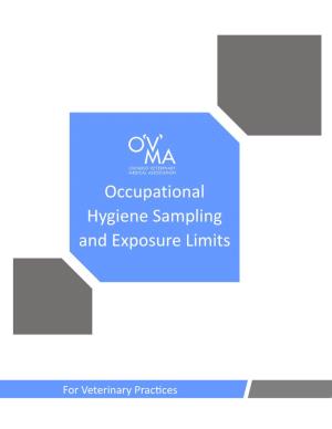 Occupational Hygiene Sampling and Exposure Limits by Rachel Pinto (Mhsc, CIH), Occupational Hygienist, University of Guelph