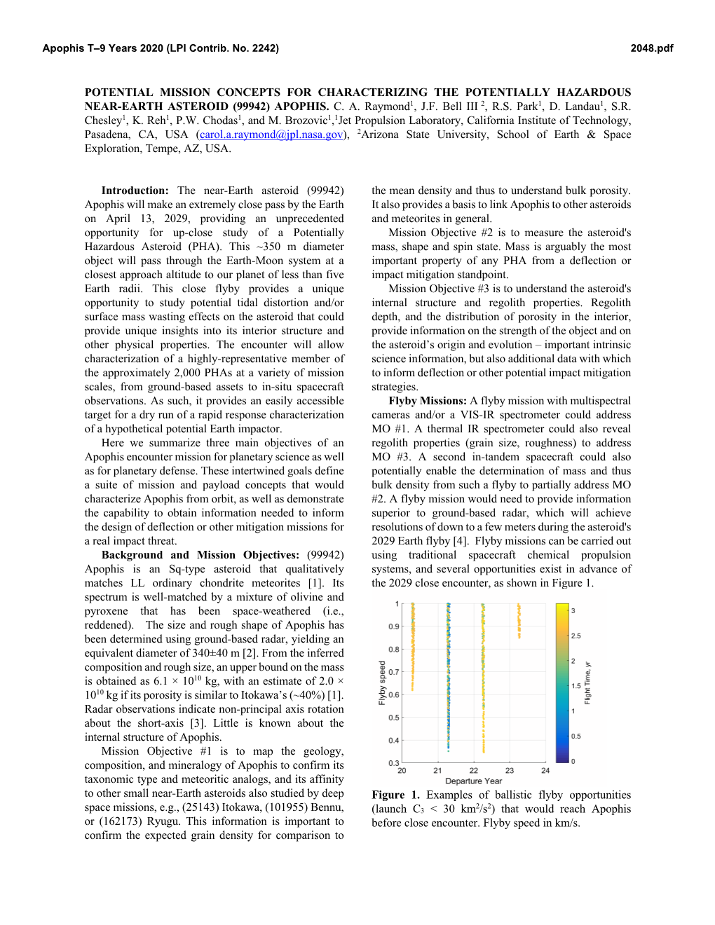 2048.Pdf Apophis T–9 Years 2020