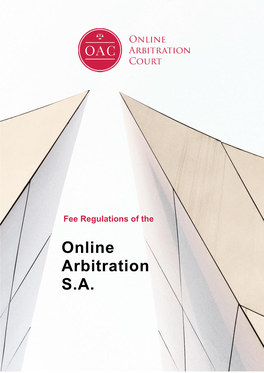 OA S.A. Fee Regulations