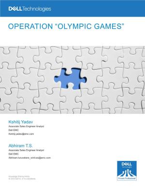 Operation “Olympic Games” Securing Memory Sharing