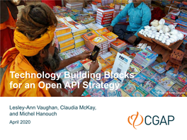 Technology Building Blocks for an Open API Strategy Photo by Kiran Dewasi