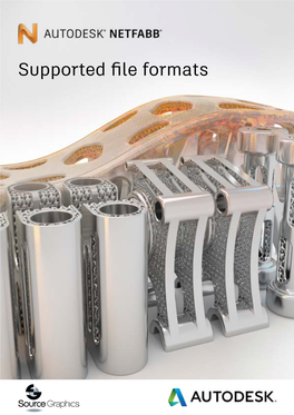 Supported File Formats CAD FORMATS