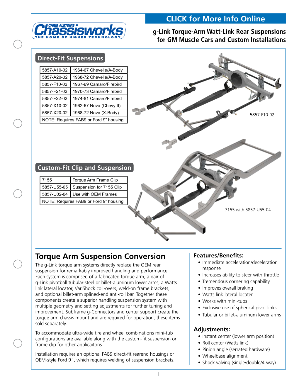 Torque Arm Suspension