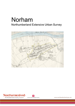 Norham Northumberland Extensive Urban Survey