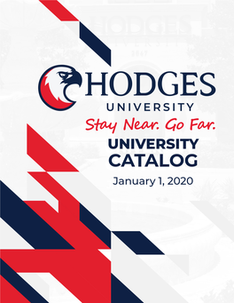Hodges 2020 Student Handbook